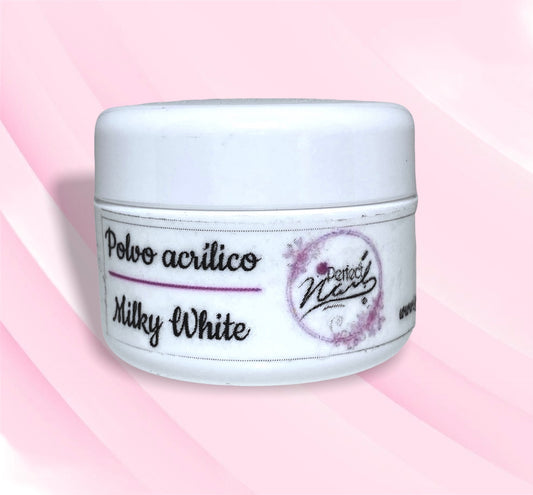 Polvo acrílico - Milky white